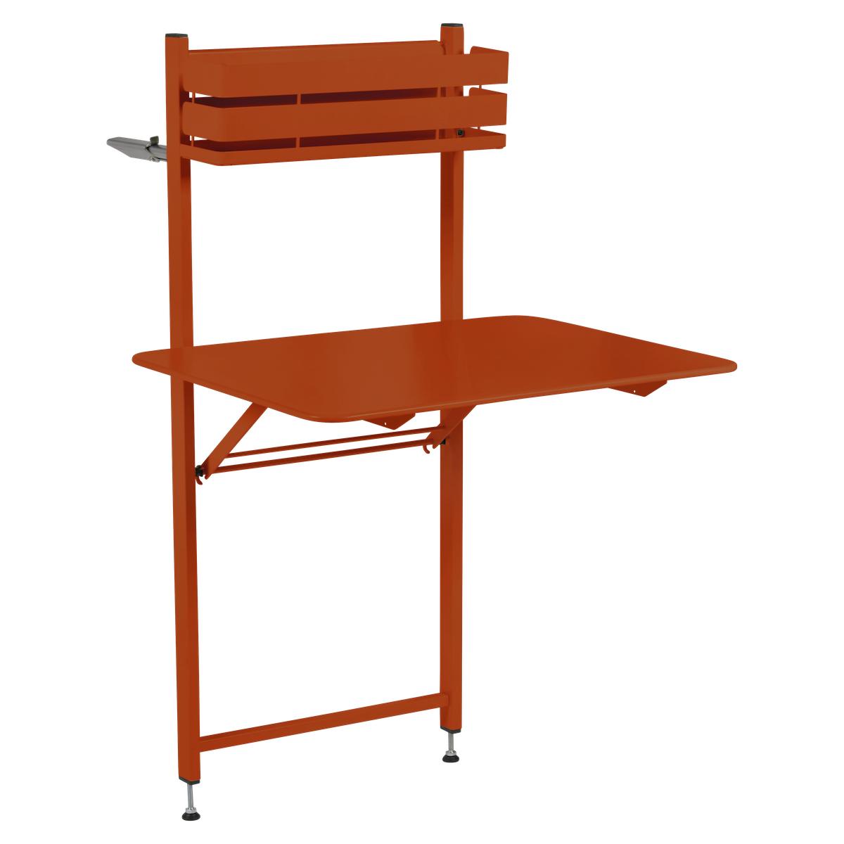 Table balcon BISTRO Fermob orange confite