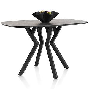 Table bar oval 105x150cm MASURA Xooon anthracite