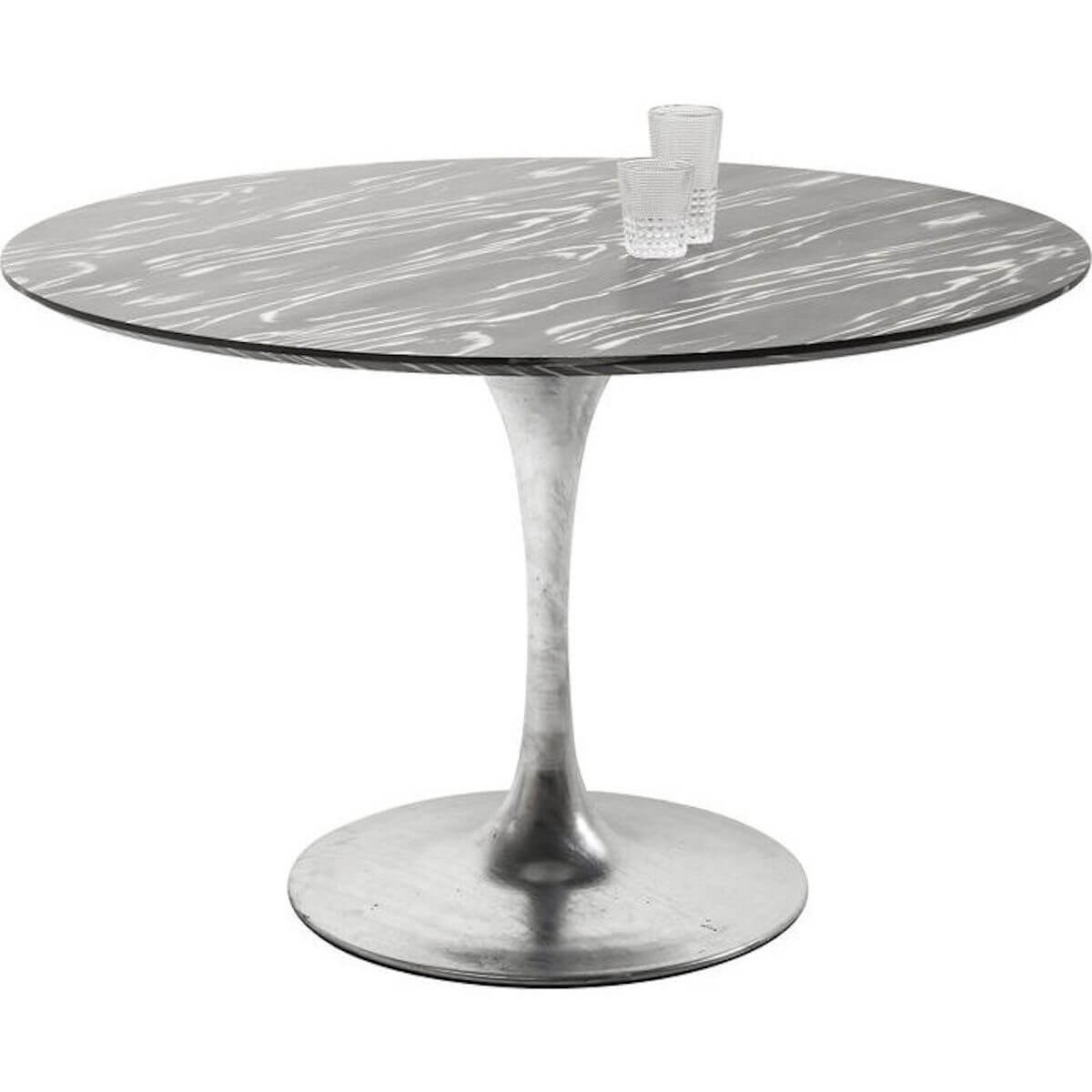 Table Base Invitation Zinc Ø60cm Kare Design