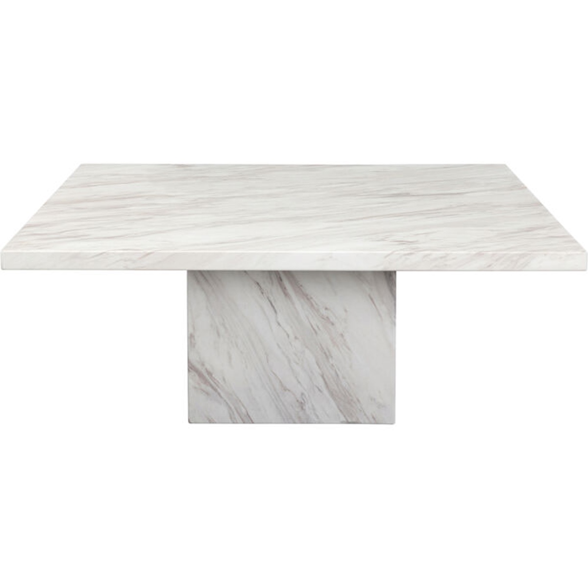 Table basse 100x100cm ARTISTICO MARBLE Kare Design