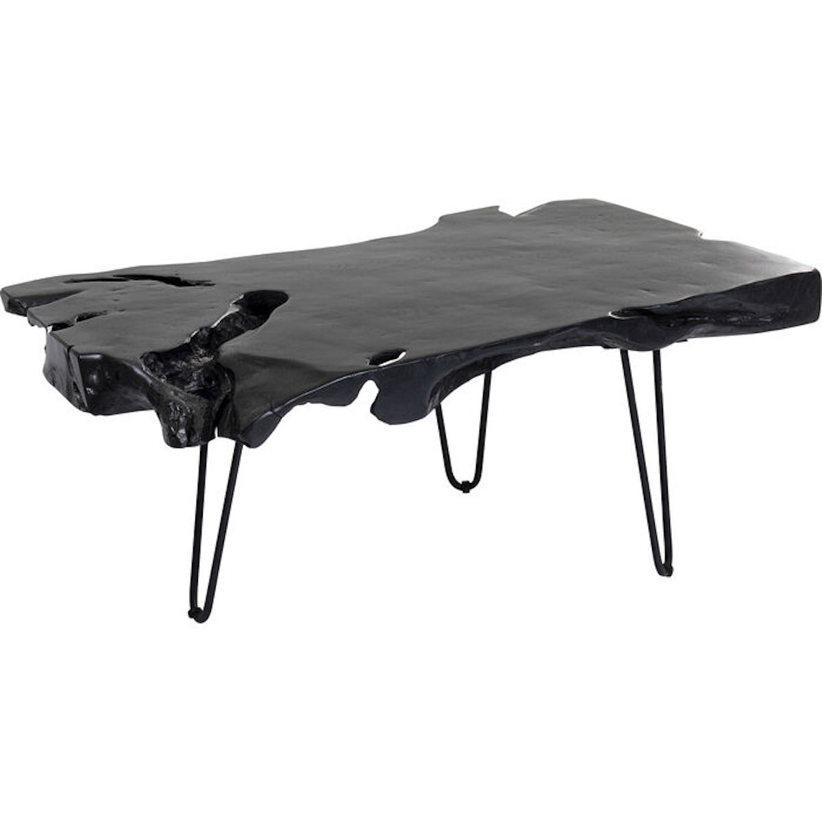 Table basse 100x40cm ASPEN Kare Design noir