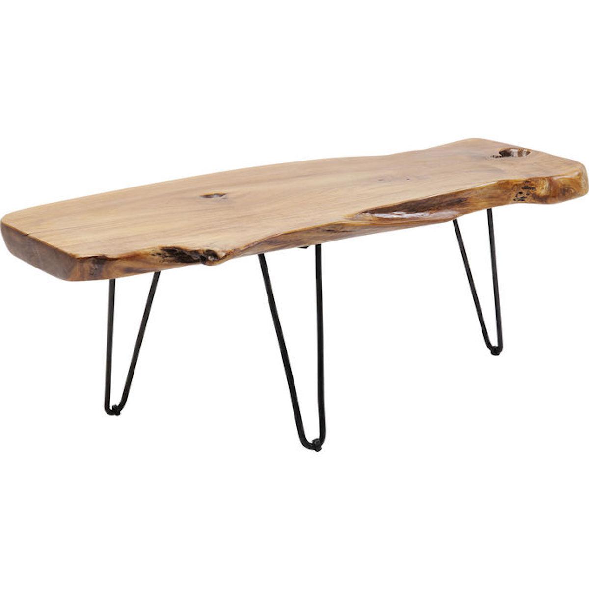 Table basse 106x41cm COFFEE TABLE ASPEN Kare Design nature