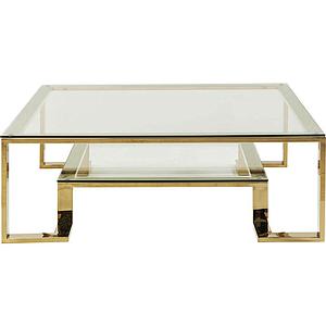 Table basse 120x120cm GOLD RUSH Kare Design
