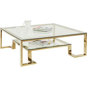 Table basse 120x120cm GOLD RUSH Kare Design