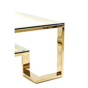 Table basse 120x120cm GOLD RUSH Kare Design