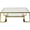 Table basse 120x120cm GOLD RUSH Kare Design