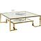 Table basse 120x120cm GOLD RUSH Kare Design