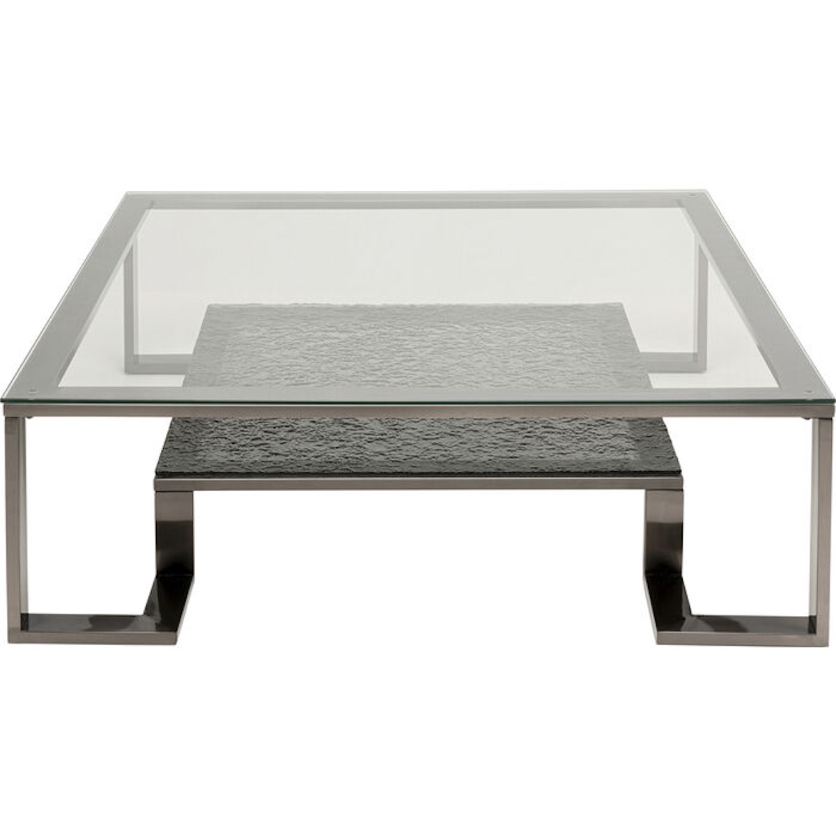 Table basse 120x120cm RUSH Kare Design graphite