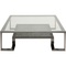 Table basse 120x120cm RUSH Kare Design graphite