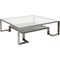 Table basse 120x120cm RUSH Kare Design graphite