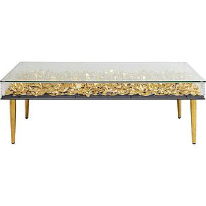 Table basse 120x60cm GOLD FLOWERS Kare Design