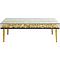 Table basse 120x60cm GOLD FLOWERS Kare Design
