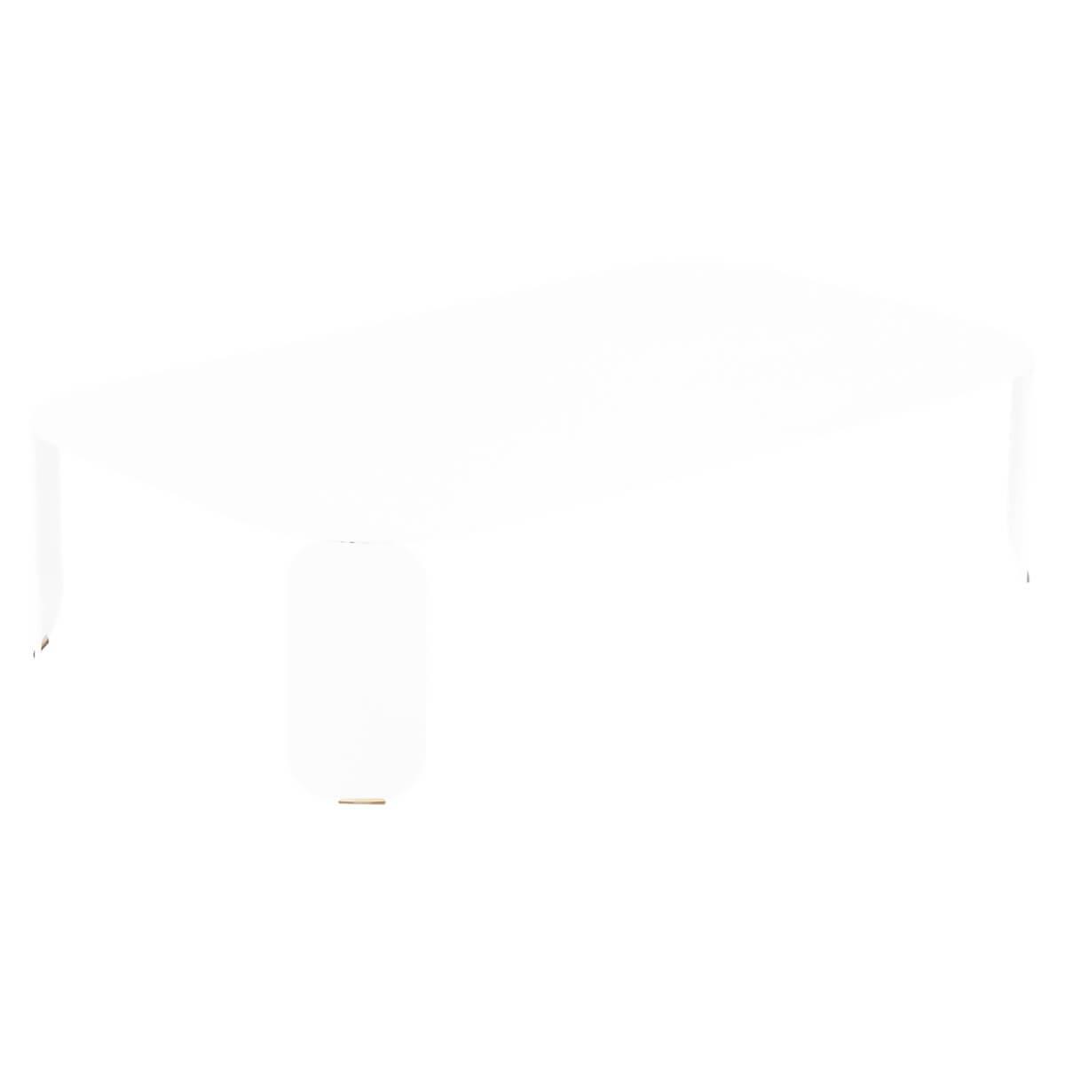 Table basse 120x70cm 29H BEBOP Fermob blanc coton