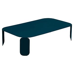 Table basse 120x70cm 29H BEBOP Fermob bleu acapulco