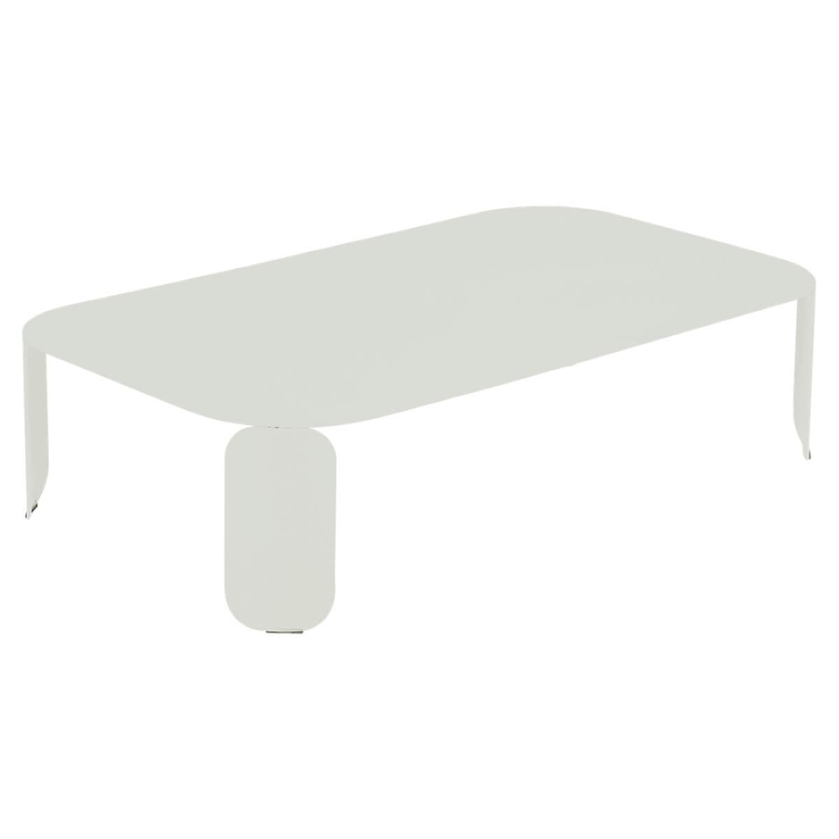 Table basse 120x70cm 29H BEBOP Fermob gris argile