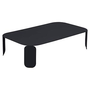 Table basse 120x70cm 29H BEBOP Fermob gris carbone