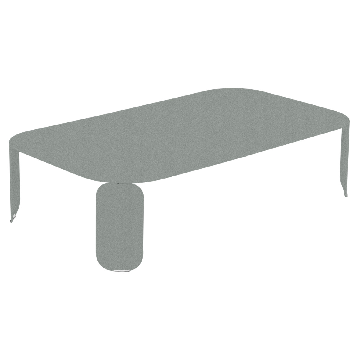 Table basse 120x70cm 29H BEBOP Fermob gris lapilli 