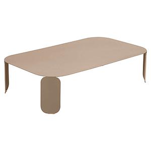 Table basse 120x70cm 29H BEBOP Fermob muscade