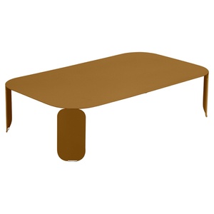 Table basse 120x70cm 29H BEBOP Fermob pain d'épices 