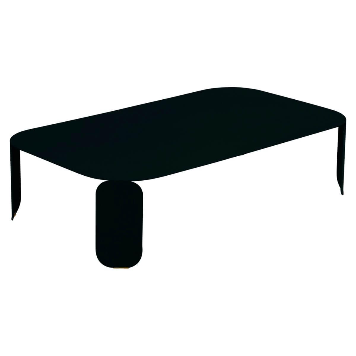Table basse 120x70cm 29H BEBOP Fermob réglisse