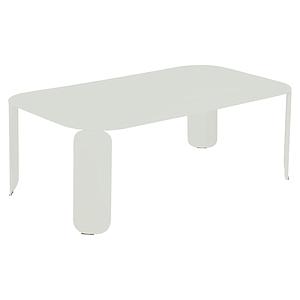 Table basse 120x70cm 42H BEBOP Fermob gris argile