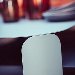 Table basse 120x70cm 42H BEBOP Fermob gris argile