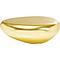 Table basse 122x96cm PEBBLE Kare Design doré