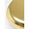 Table basse 122x96cm PEBBLE Kare Design doré