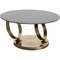 Table basse 132x80cm BEVERLY Kare Design Gold