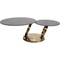 Table basse 132x80cm BEVERLY Kare Design Gold