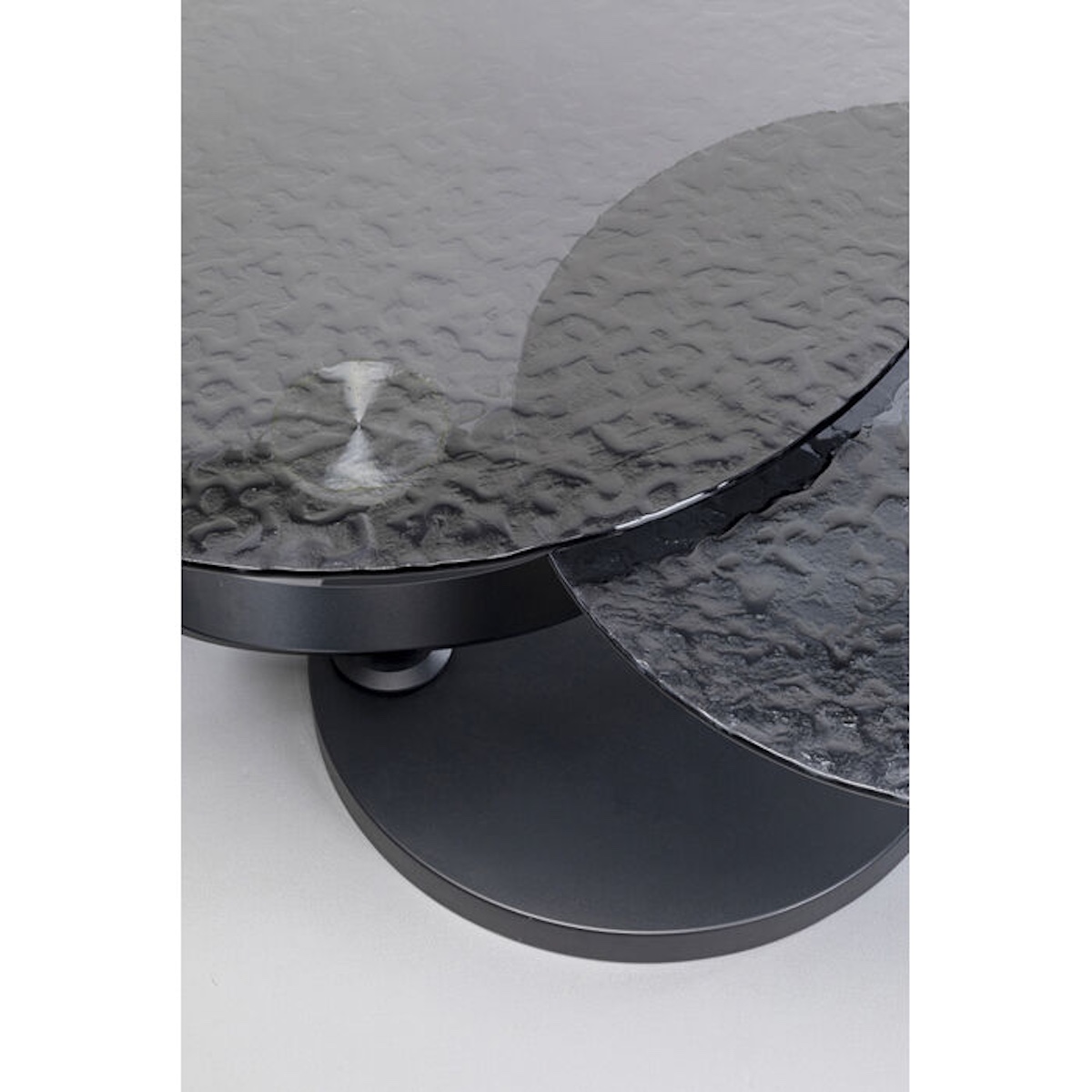 Table basse 133x80cm BEVERLY BUBBLE Kare Design noir