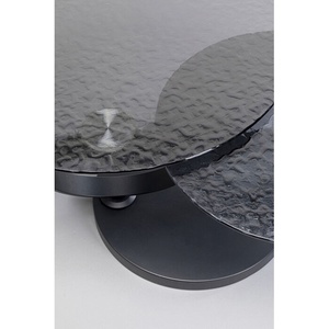 Table basse 133x80cm BEVERLY BUBBLE Kare Design noir