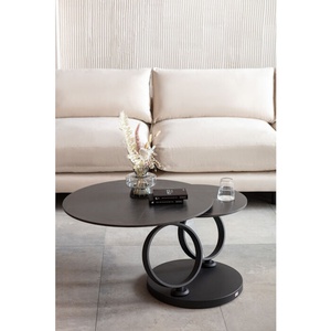 Table basse 133x80cm BEVERLY Kare Design noir
