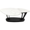 Table basse 150x58cm FRANKLIN Kare Design blanc