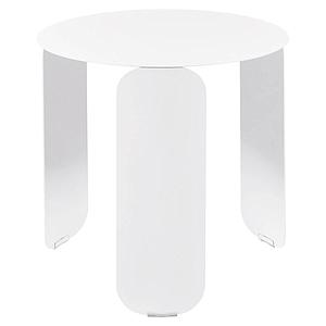 Table basse 45cm BEBOP Fermob blanc coton