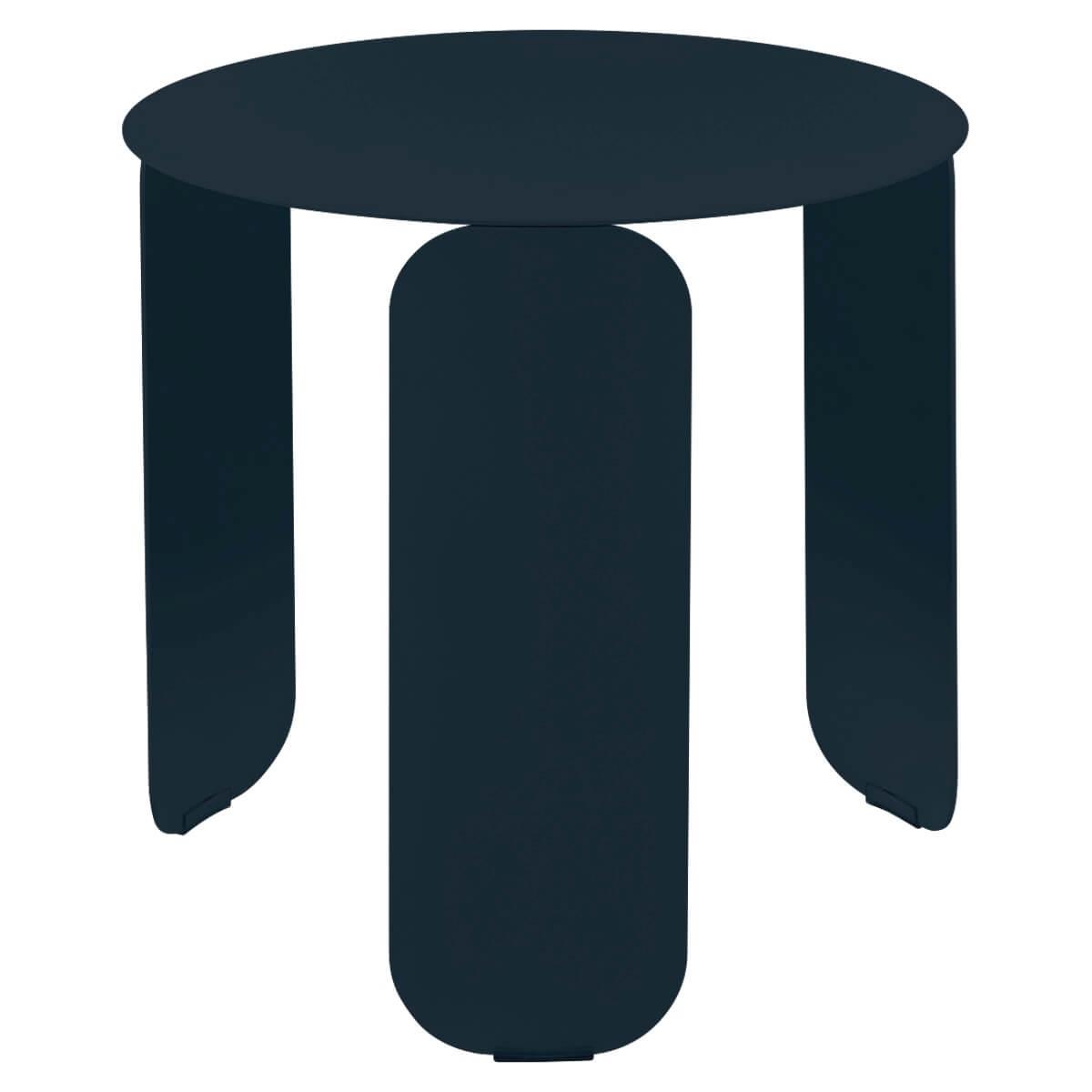 Table basse 45cm BEBOP Fermob bleu abysse
