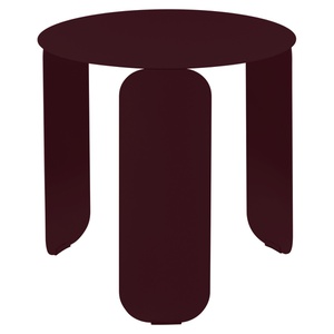 Table basse 45cm BEBOP Fermob cerise noire