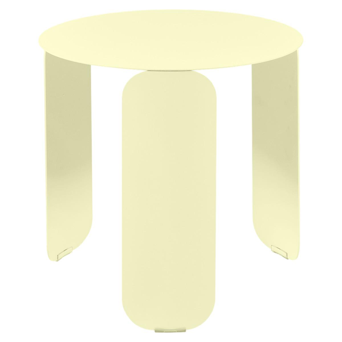 Table basse 45cm BEBOP Fermob citron givré
