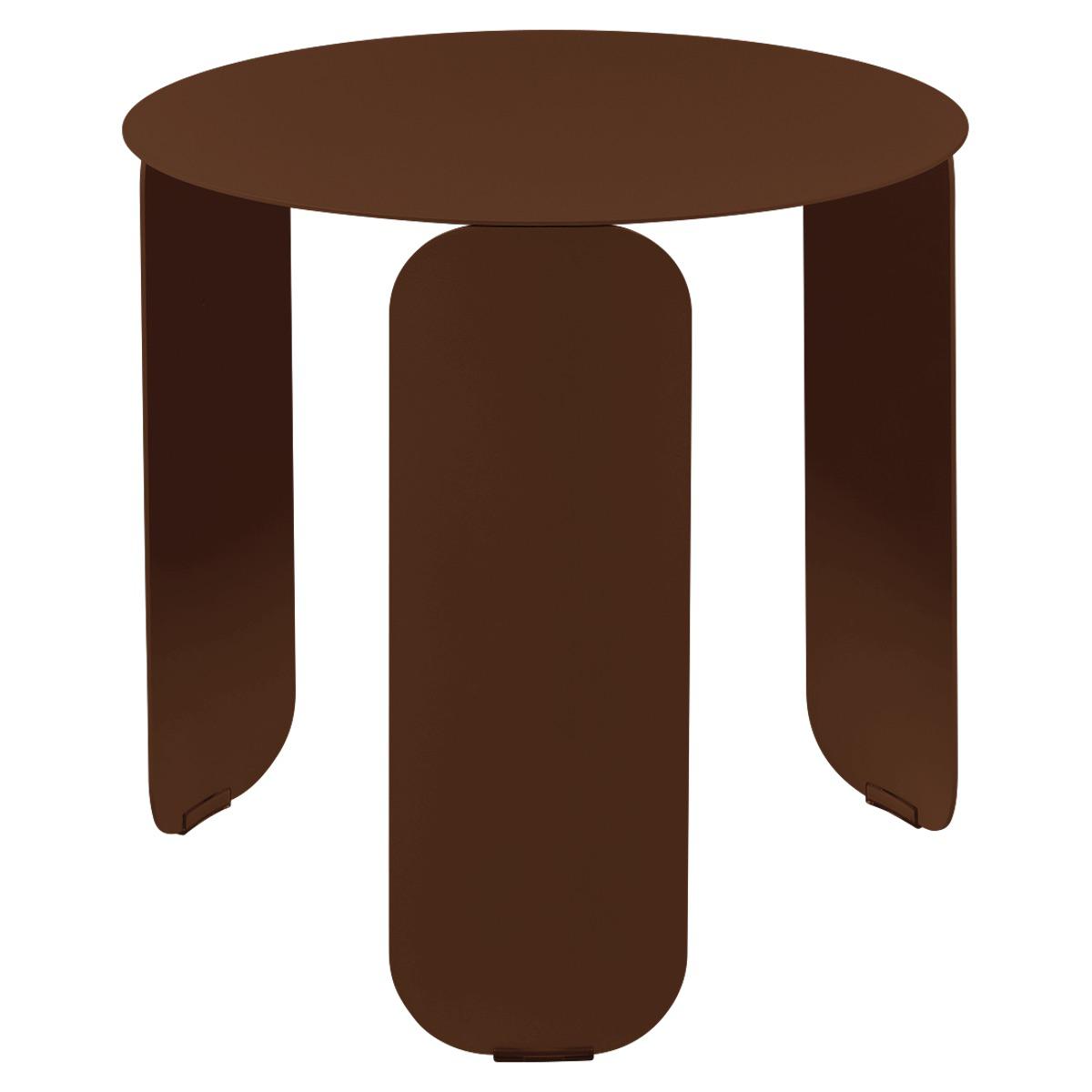 Table basse 45cm BEBOP Fermob rouge ocre