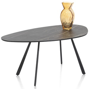 Table basse 49x94cm H42cm MONTELLO Xooon Noire