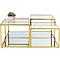 Table basse 4pcs ORION Kare Design doré