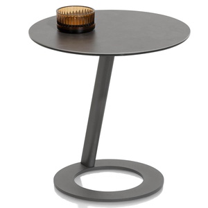 Table basse 50x50cm VEGAS Henders & Hazel céramique imitation marbre