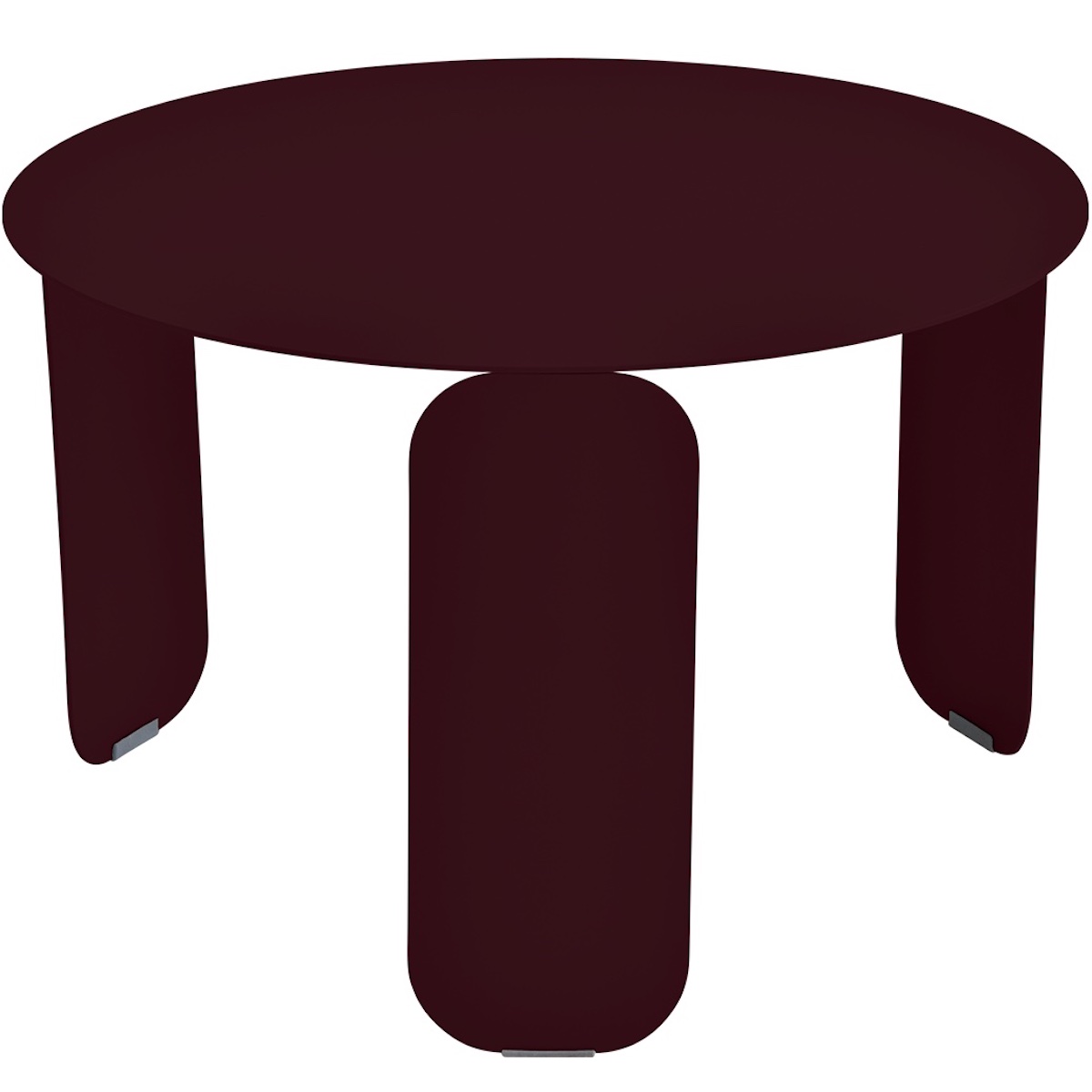 Table basse 60cm BEBOP Fermob cerise noir