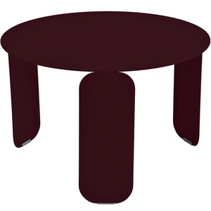 Table basse 60cm BEBOP Fermob cerise noir