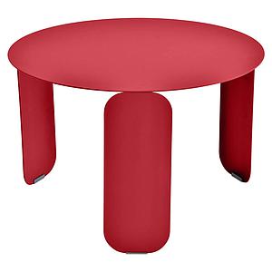 Table basse 60cm BEBOP Fermob coquelicot