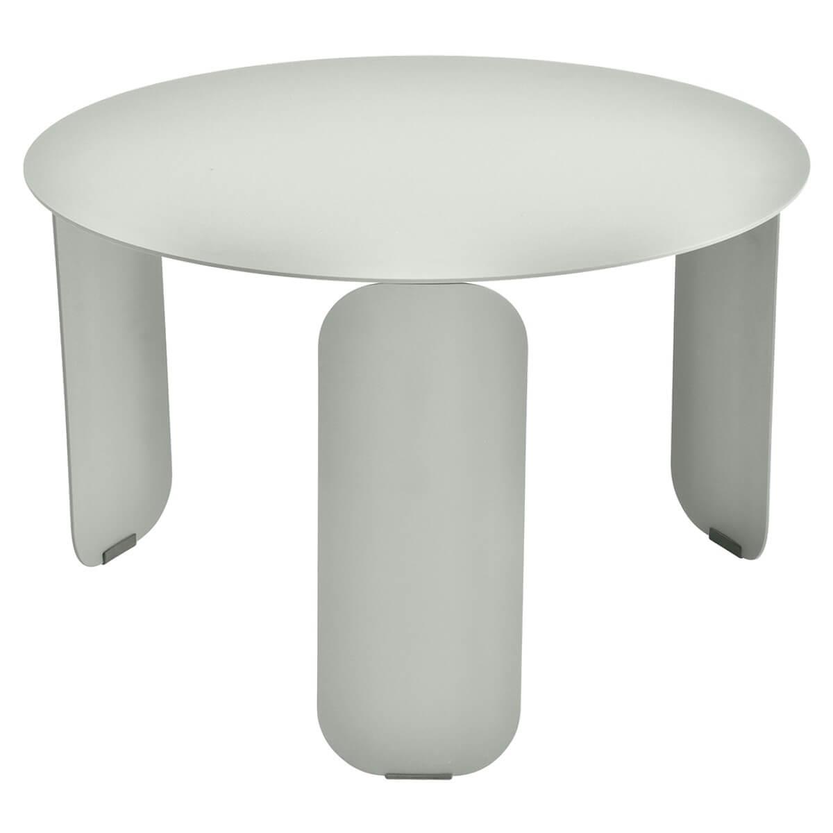 Table basse 60cm BEBOP Fermob gris argile