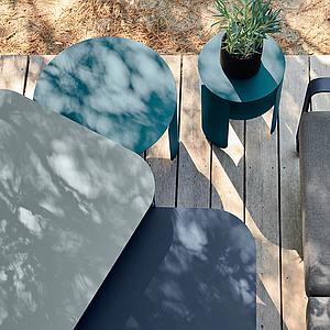 Table basse 60cm BEBOP Fermob menthe glaciale