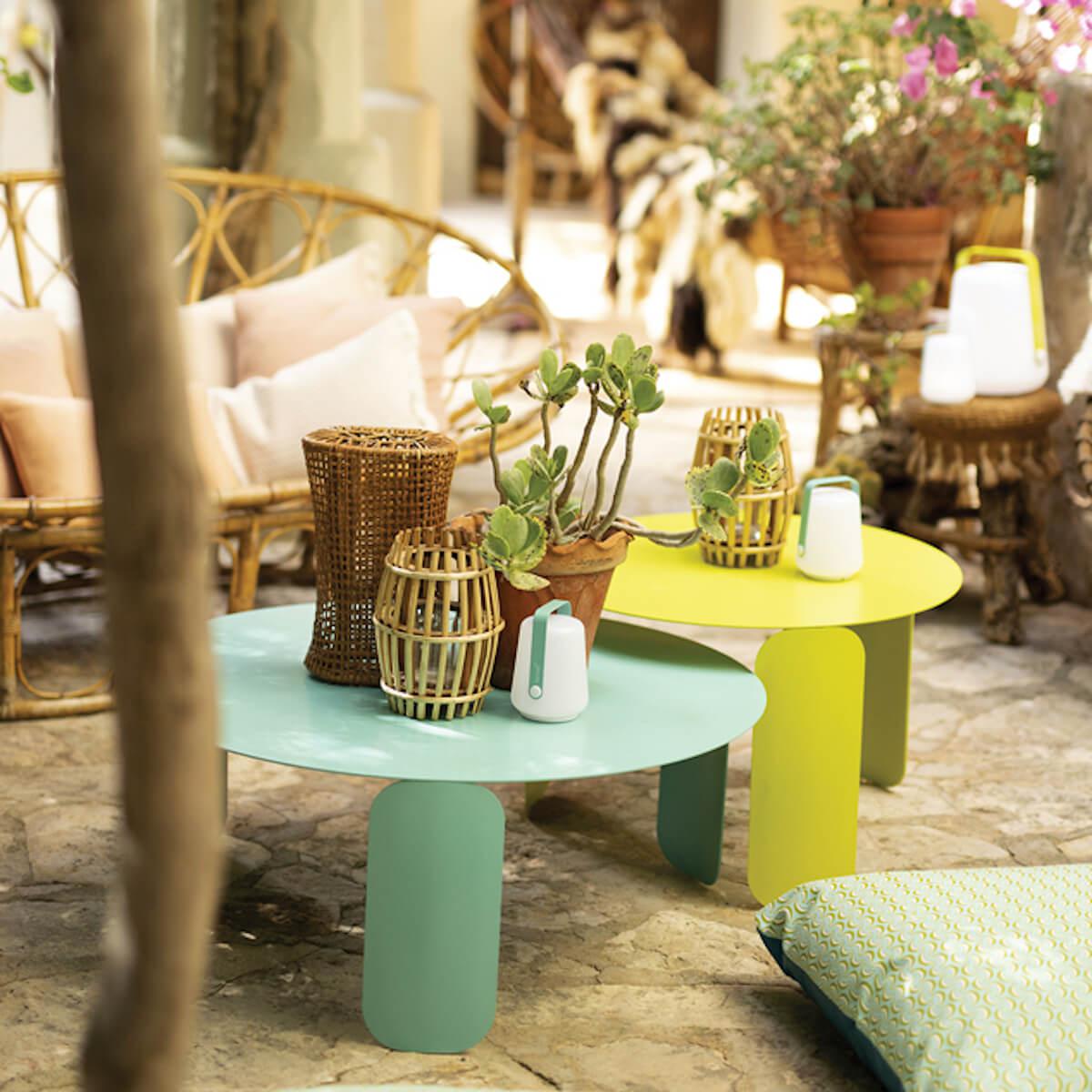 Table basse 60cm BEBOP Fermob miel