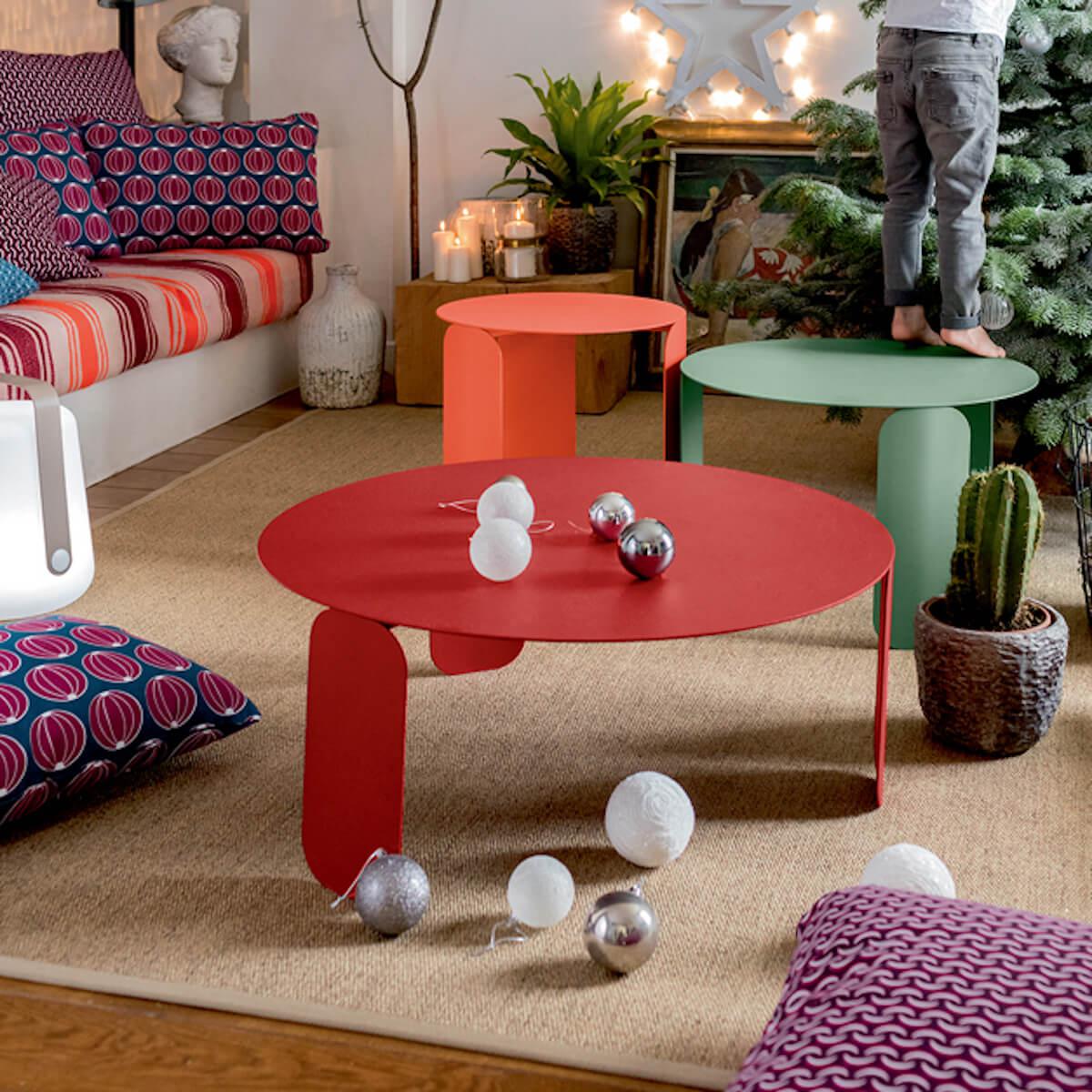 Table basse 60cm BEBOP Fermob miel