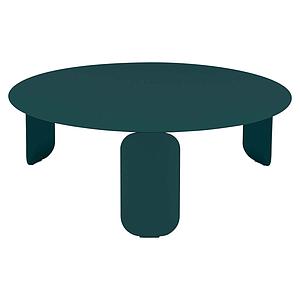 Table basse 80cm BEBOP Fermob bleu acapulco